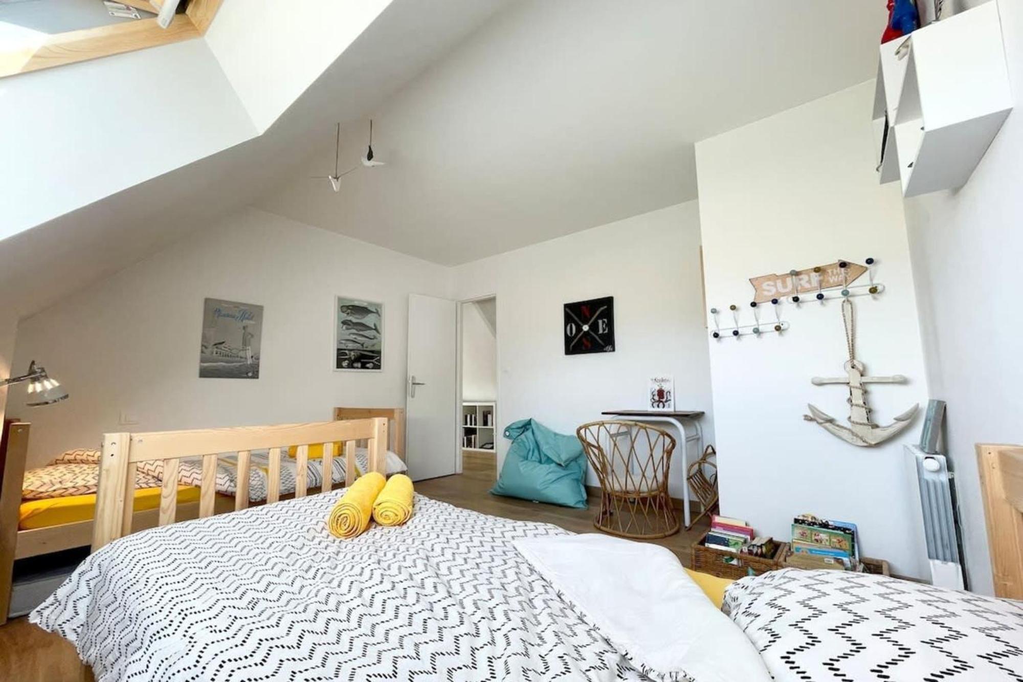 Maison Ultra Coconning Jardin Face Aux Plages Ploemeur Exteriér fotografie