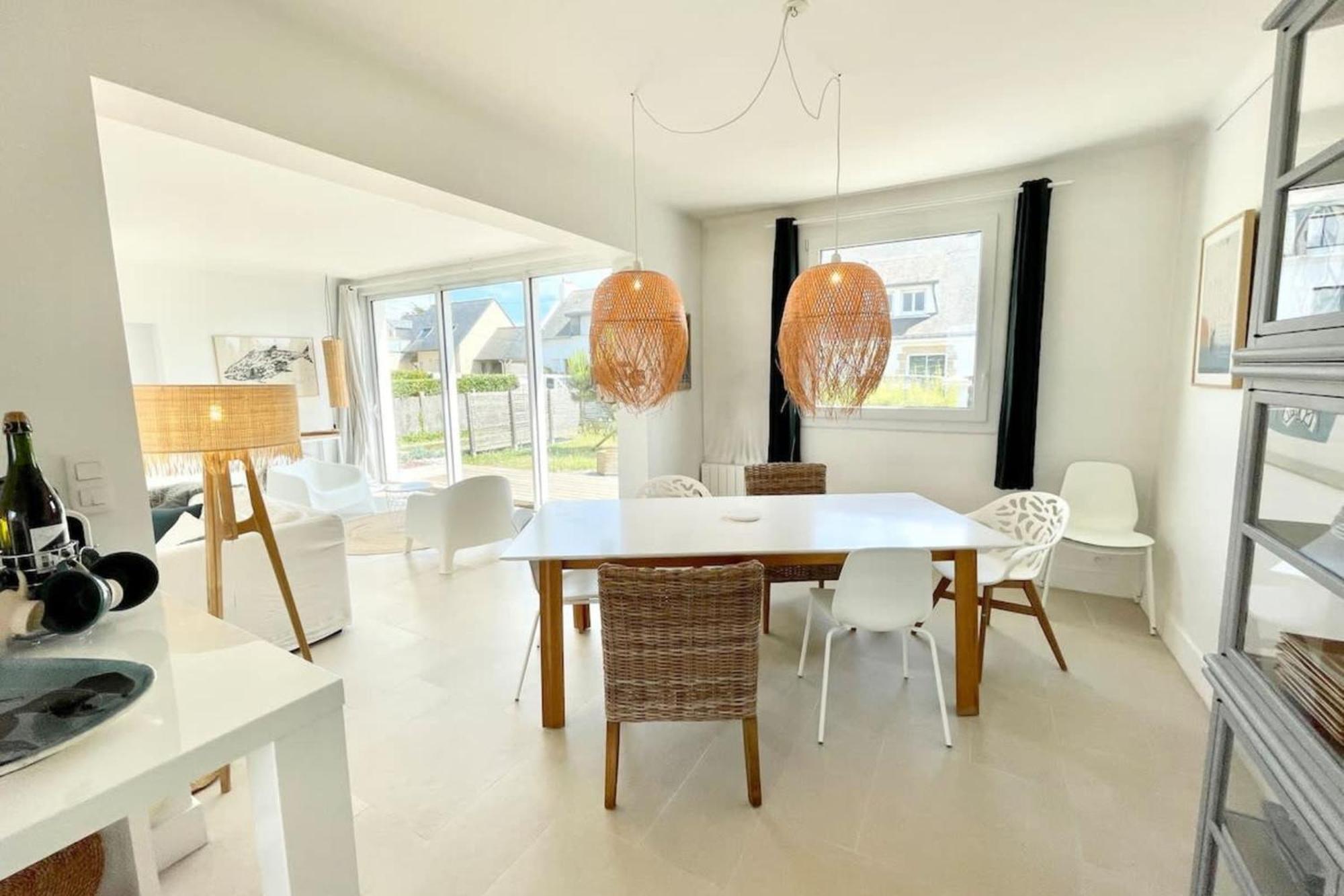 Maison Ultra Coconning Jardin Face Aux Plages Ploemeur Exteriér fotografie